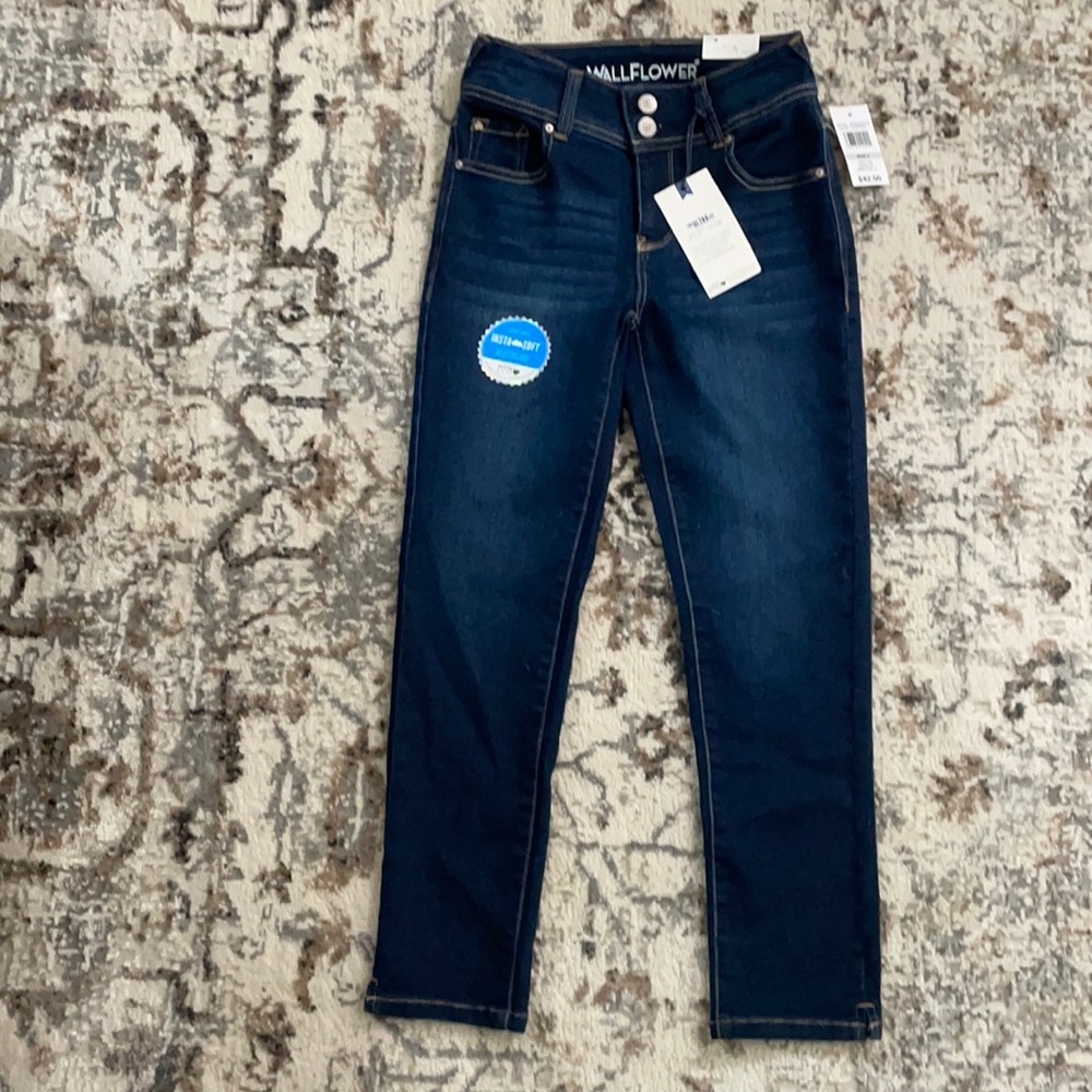 Wildflower Skinny Cropped Jeans
